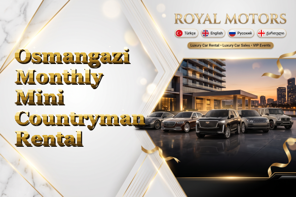 Osmangazi Monthly Mini Countryman Rental