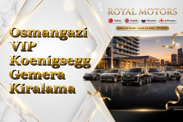 Osmangazi VIP Koenigsegg Gemera Kiralama