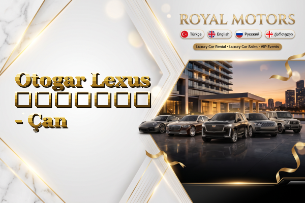 Otogar Lexus გაყიდვა - Çan