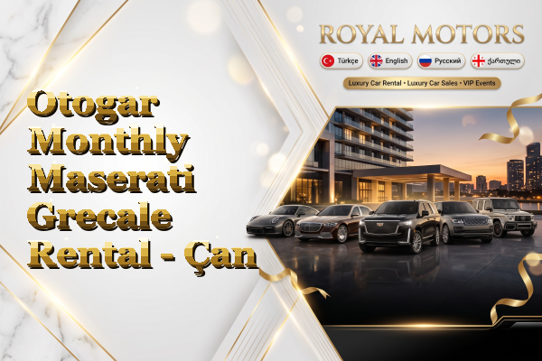 Otogar Monthly Maserati Grecale Rental - Çan