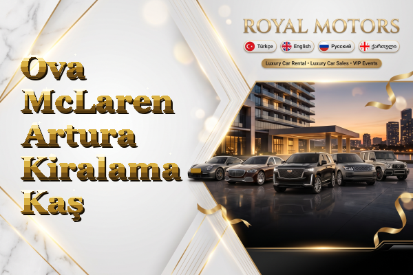 Ova McLaren Artura Kiralama - Kaş