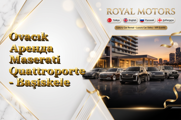 Ovacık Аренда Maserati Quattroporte - Başiskele