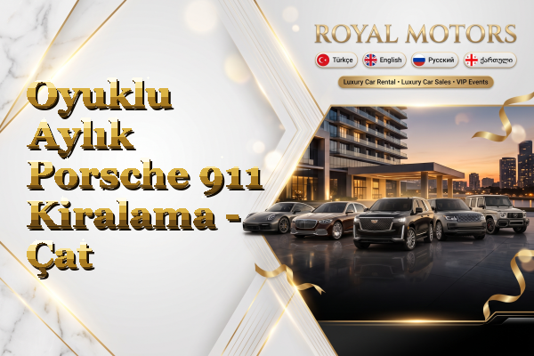 Oyuklu Aylık Porsche 911 Kiralama - Çat