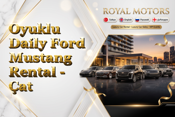 Oyuklu Daily Ford Mustang Rental - Çat