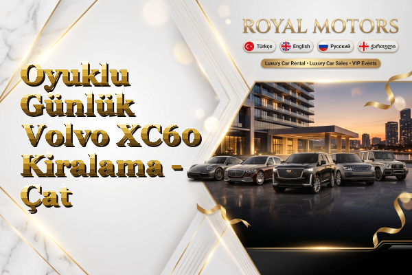 Oyuklu Günlük Volvo XC60 Kiralama - Çat