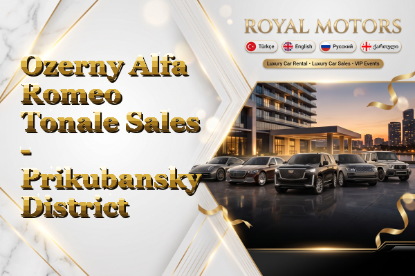 Ozerny Alfa Romeo Tonale Sales - Prikubansky District