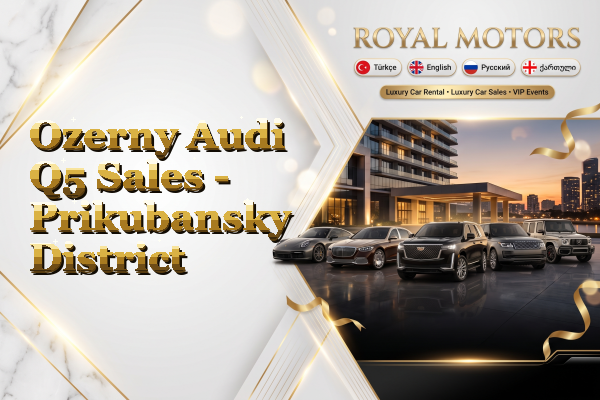 Ozerny Audi Q5 Sales - Prikubansky District