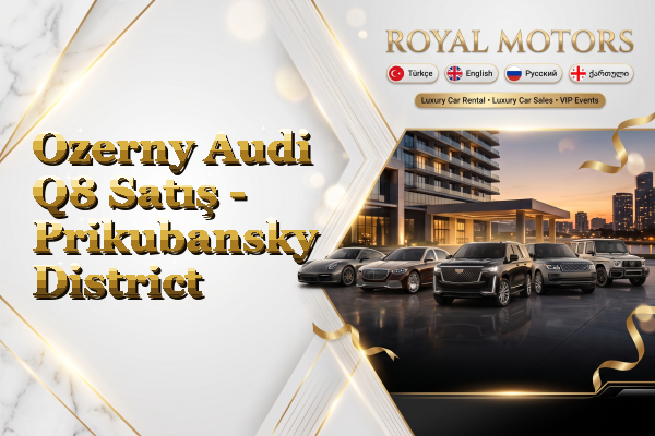 Ozerny Audi Q8 Satış - Prikubansky District