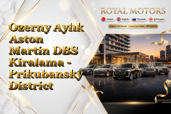 Ozerny Aylık Aston Martin DBS Kiralama - Prikubansky District