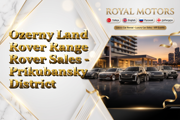 Ozerny Land Rover Range Rover Sales - Prikubansky District