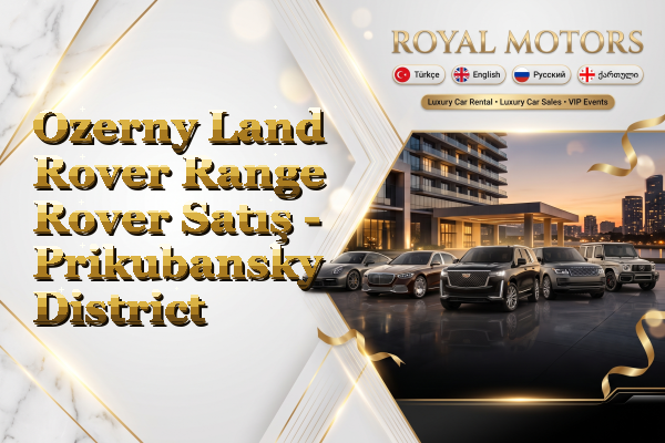Ozerny Land Rover Range Rover Satış - Prikubansky District