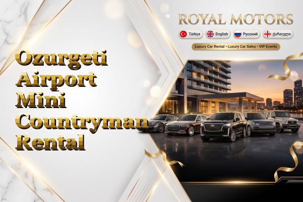 Ozurgeti Airport Mini Countryman Rental