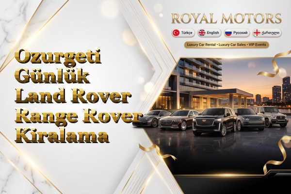 Ozurgeti Günlük Land Rover Range Rover Kiralama