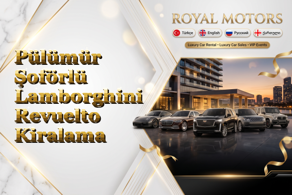 Pülümür Şoförlü Lamborghini Revuelto Kiralama