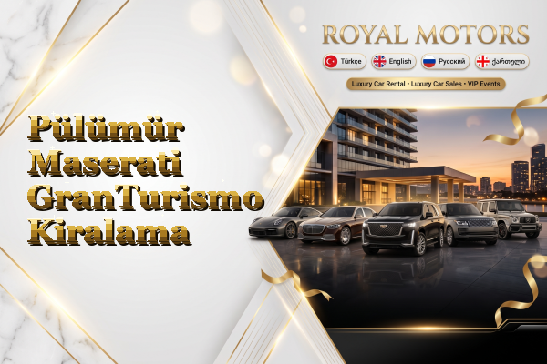 Pülümür Maserati GranTurismo Kiralama