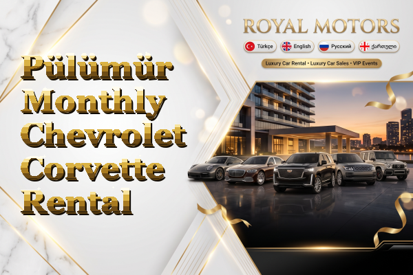 Pülümür Monthly Chevrolet Corvette Rental