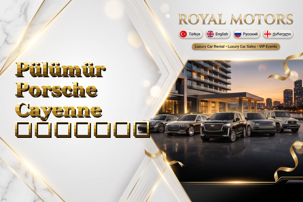 Pülümür Porsche Cayenne გაყიდვა