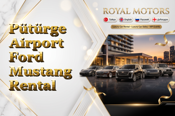 Pütürge Airport Ford Mustang Rental