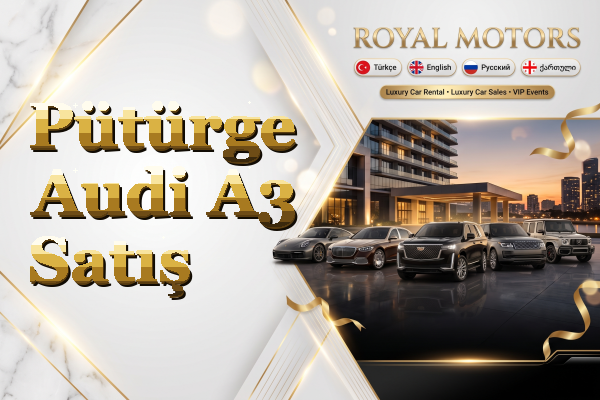 Pütürge Audi A3 Satış
