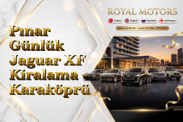 Pınar Günlük Jaguar XF Kiralama - Karaköprü
