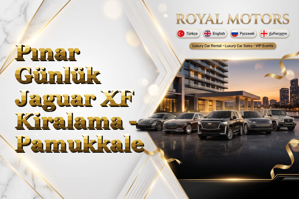 Pınar Günlük Jaguar XF Kiralama - Pamukkale