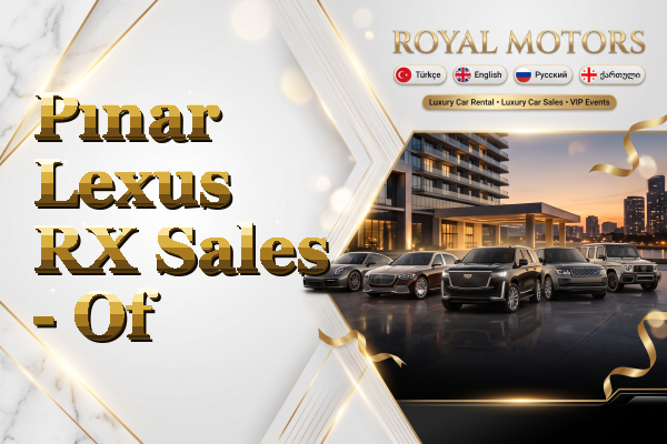 Pınar Lexus RX Sales - Of
