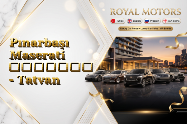 Pınarbaşı Maserati გაყიდვა - Tatvan