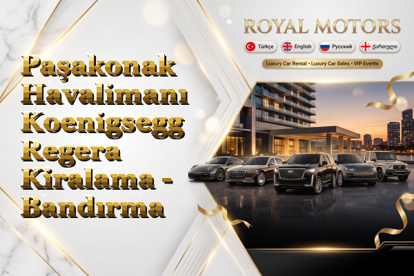 Paşakonak Havalimanı Koenigsegg Regera Kiralama - Bandırma