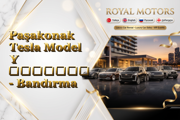 Paşakonak Tesla Model Y გაყიდვა - Bandırma