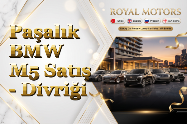Paşalık BMW M5 Satış - Divriği