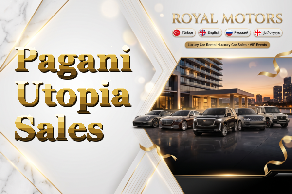 Pagani Utopia Sales