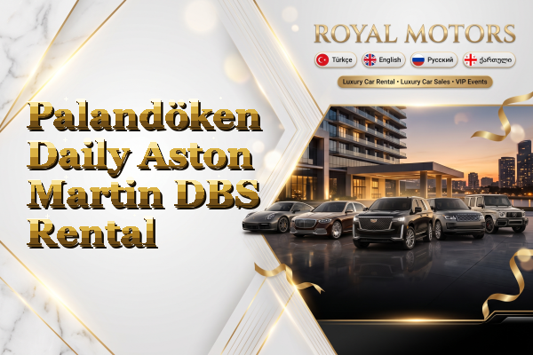 Palandöken Daily Aston Martin DBS Rental