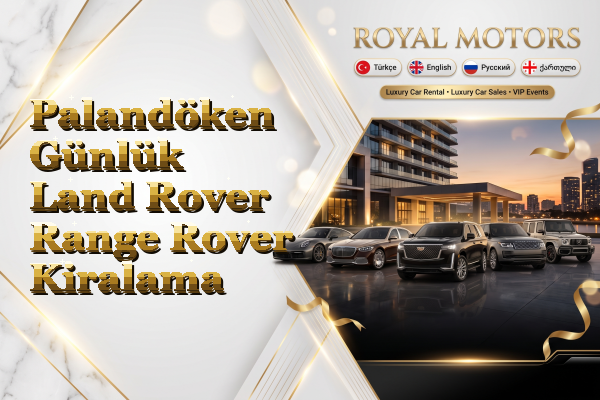 Palandöken Günlük Land Rover Range Rover Kiralama