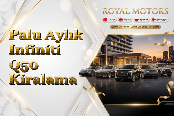 Palu Aylık Infiniti Q50 Kiralama