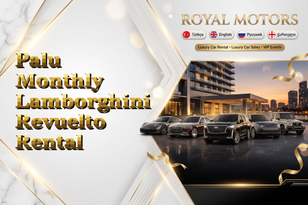 Palu Monthly Lamborghini Revuelto Rental