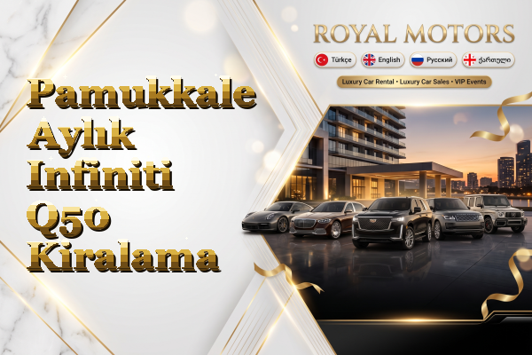 Pamukkale Aylık Infiniti Q50 Kiralama