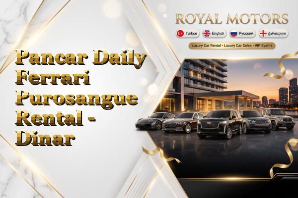 Pancar Daily Ferrari Purosangue Rental - Dinar