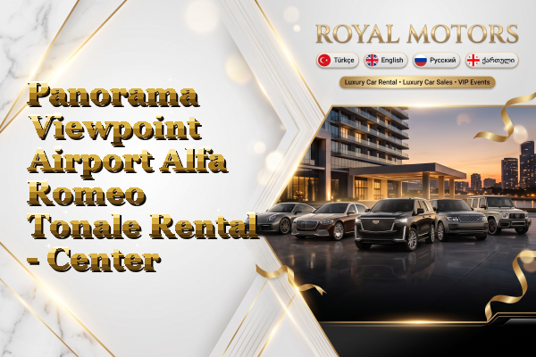Panorama Viewpoint Airport Alfa Romeo Tonale Rental - Center