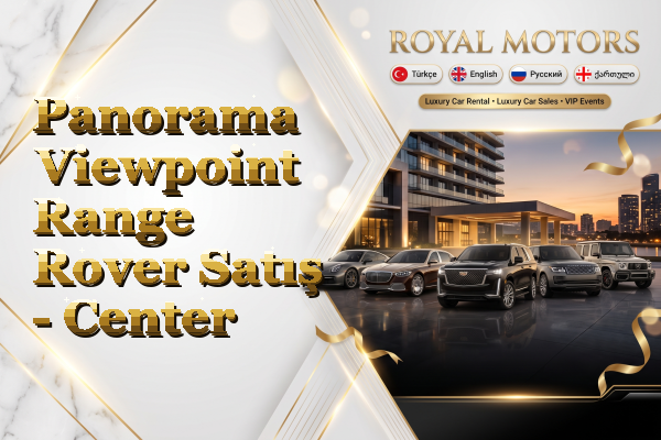 Panorama Viewpoint Range Rover Satış - Center