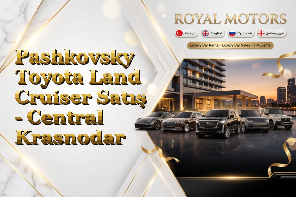 Pashkovsky Toyota Land Cruiser Satış - Central Krasnodar