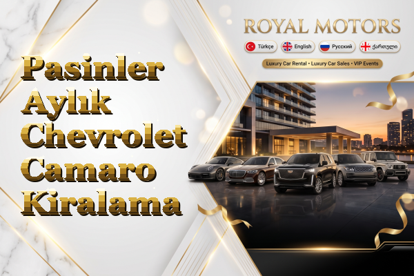 Pasinler Aylık Chevrolet Camaro Kiralama