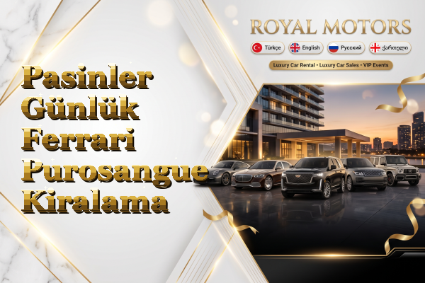 Pasinler Günlük Ferrari Purosangue Kiralama