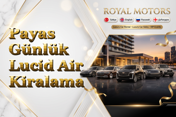 Payas Günlük Lucid Air Kiralama
