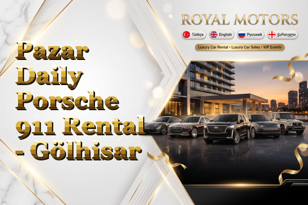 Pazar Daily Porsche 911 Rental - Gölhisar