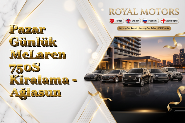 Pazar Günlük McLaren 750S Kiralama - Ağlasun