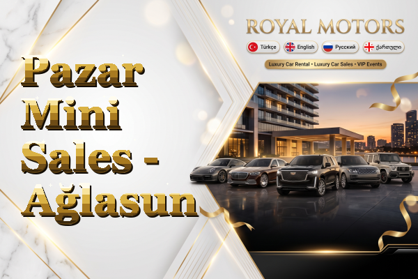Pazar Mini Sales - Ağlasun