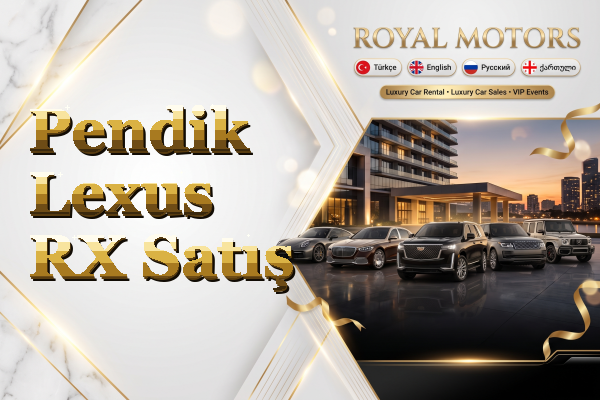 Pendik Lexus RX Satış
