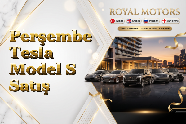 Perşembe Tesla Model S Satış