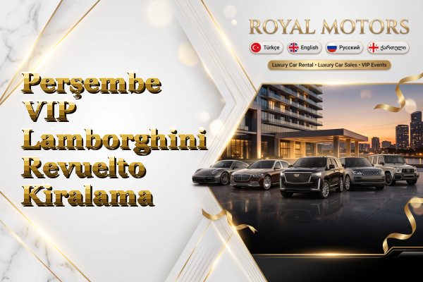 Perşembe VIP Lamborghini Revuelto Kiralama