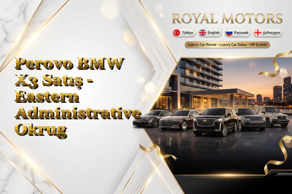 Perovo BMW X3 Satış - Eastern Administrative Okrug